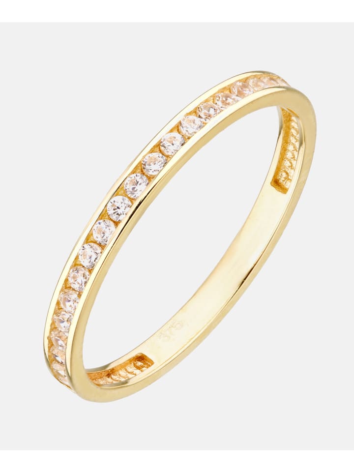 Eternity-Ring aus 375 Gelbgold