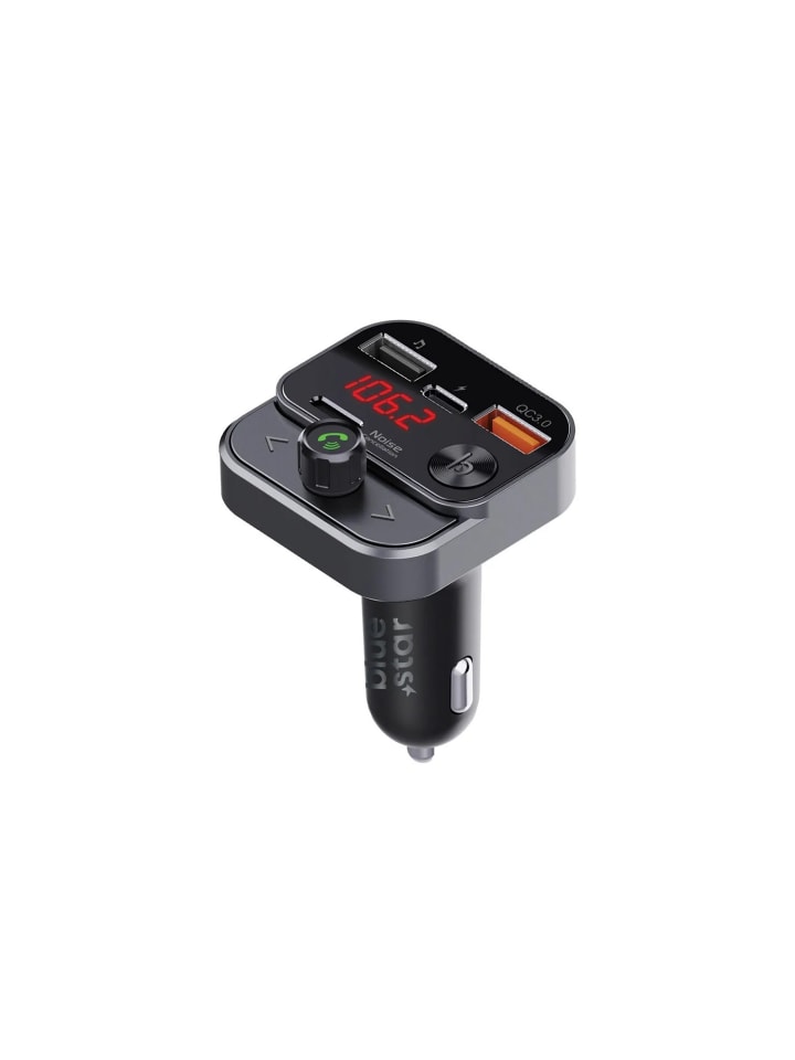 Audio Adapter Zigarettenanzünder FM QC3.0 30W AutoStream schwarz in Schwarz
