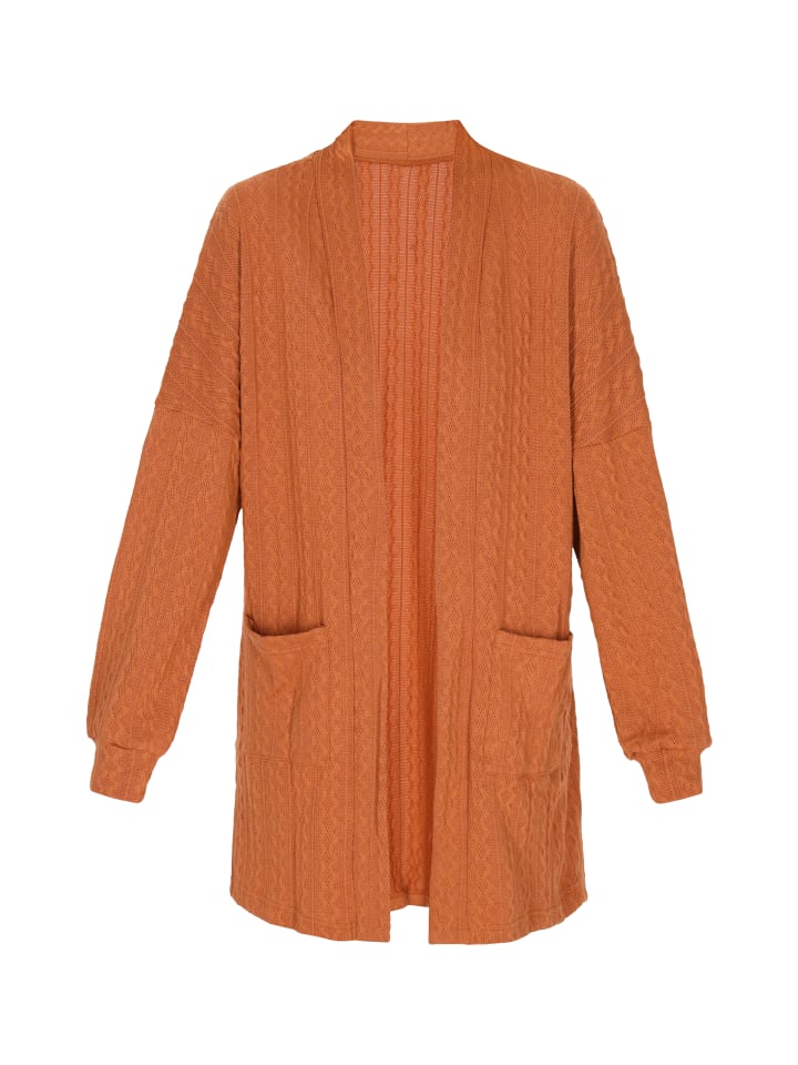 Women Cardigan in Chestnut