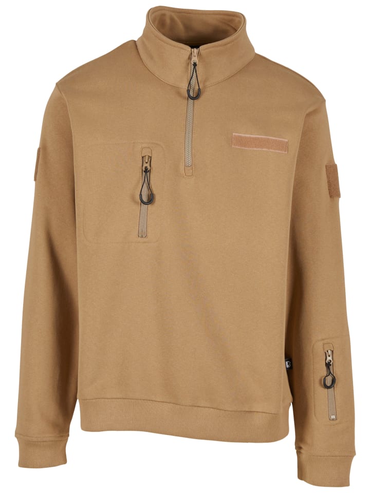 Sweat & Fleece - Hoodies Zipthrough in camel