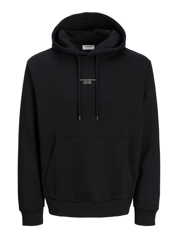Kapuzenpullover in Black