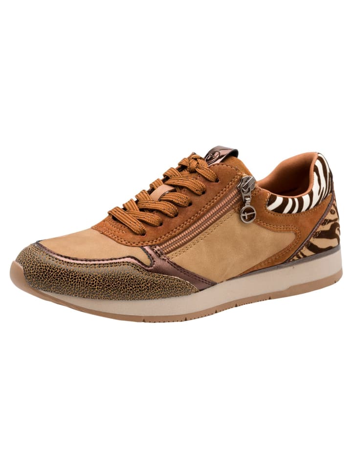 Sneaker in COGNAC COMB