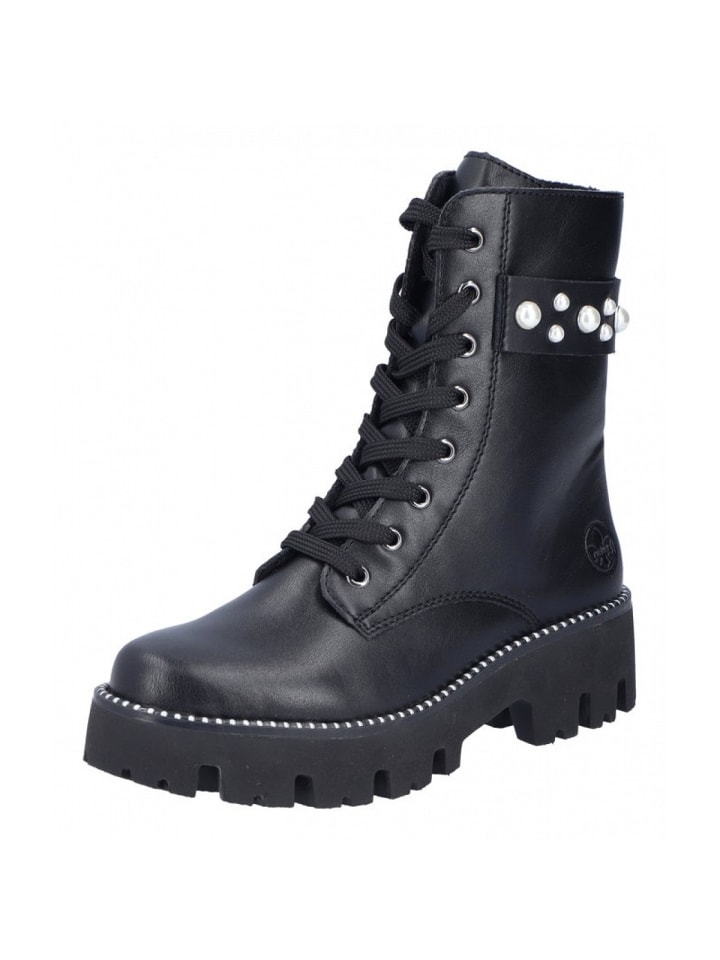 Kurzstiefel in Schwarz