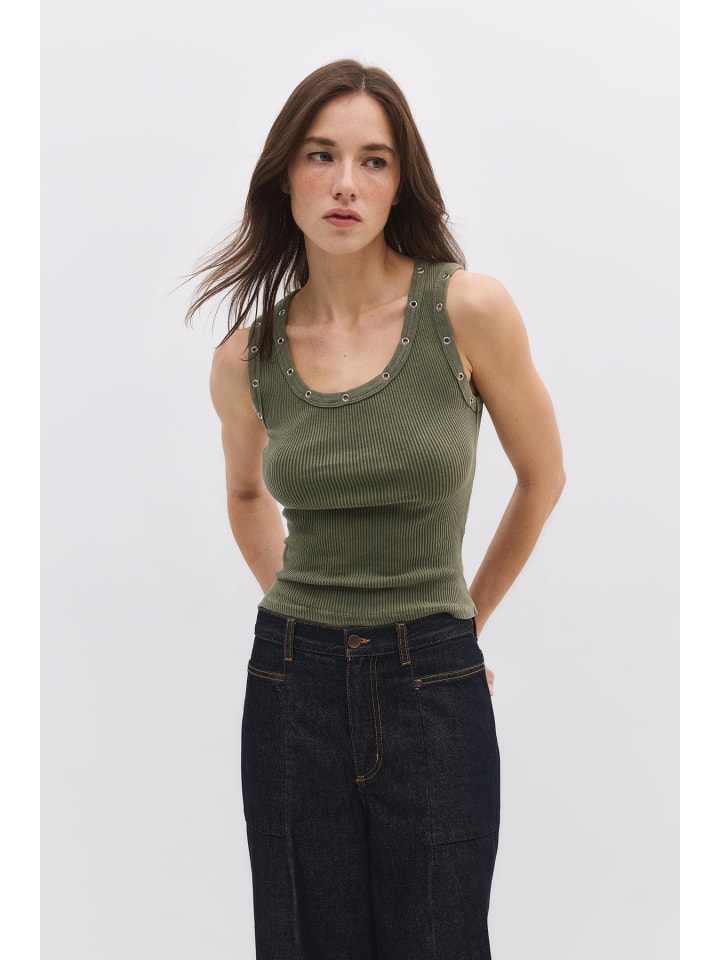 Blouse in Khaki