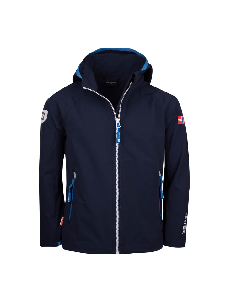Softshell Jacke Kvalvika in dark navy