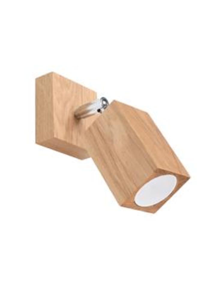 Wandleuchte SONA Eiche holz (L)8cm (B)19cm (H)17cm