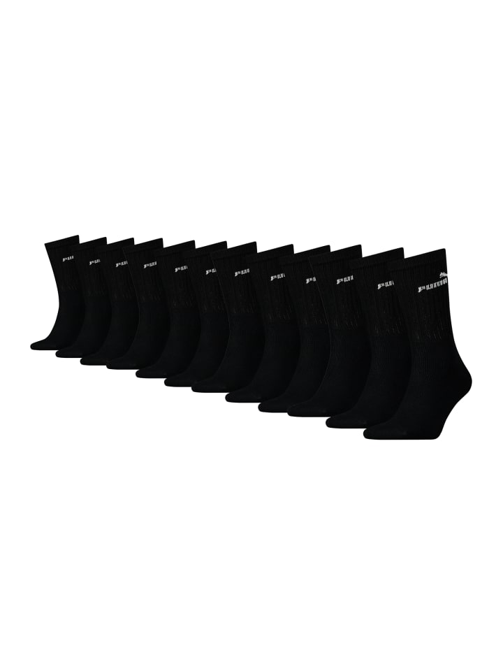Socken CREW SOCK 12P in 200 - black