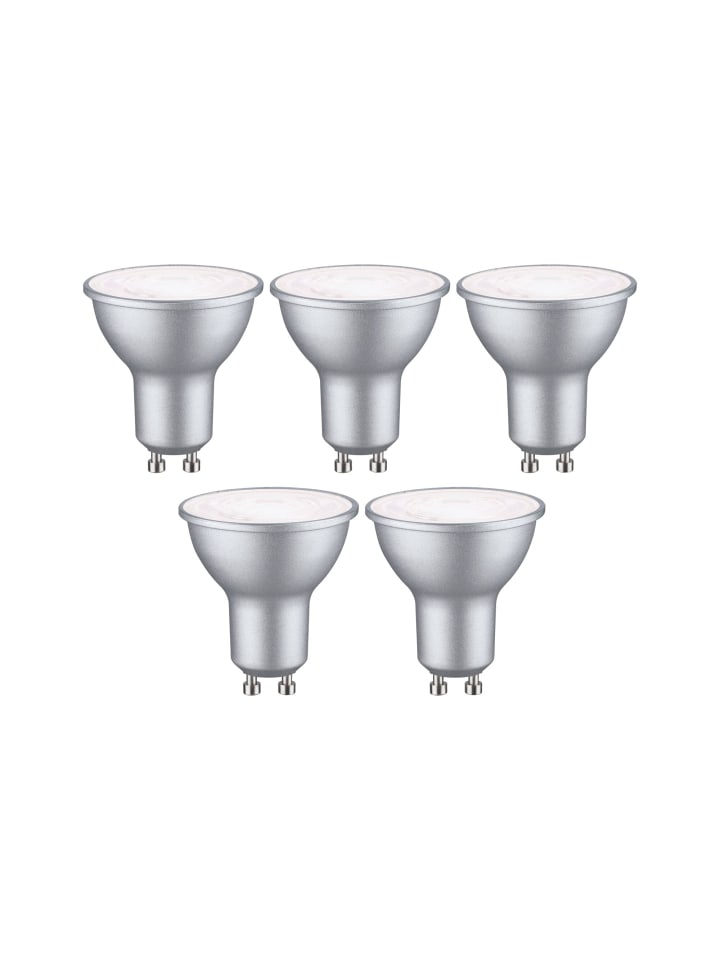 Standard 230V LED Reflektor Reflektor GU10 460lm 4,9W 4000K  Weißaluminium E