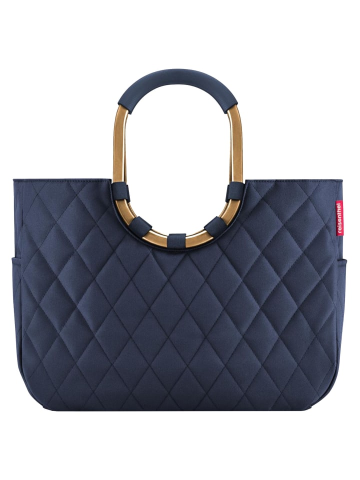 Loopshopper Loopshopper L Shopper Tasche 46 cm frame rhombus midnight gold