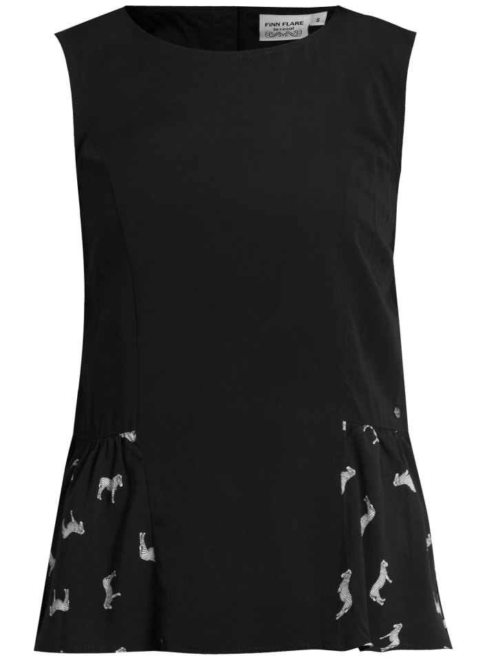 Bluse Verspielt in black