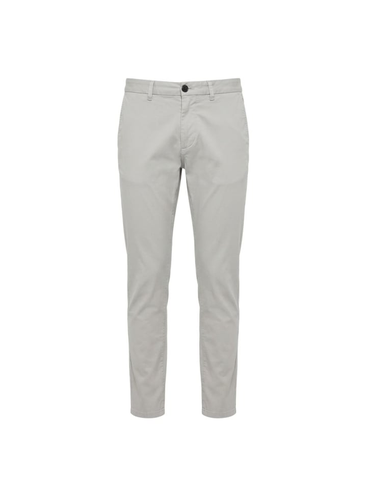 Grau Baumwolle Herren Hose