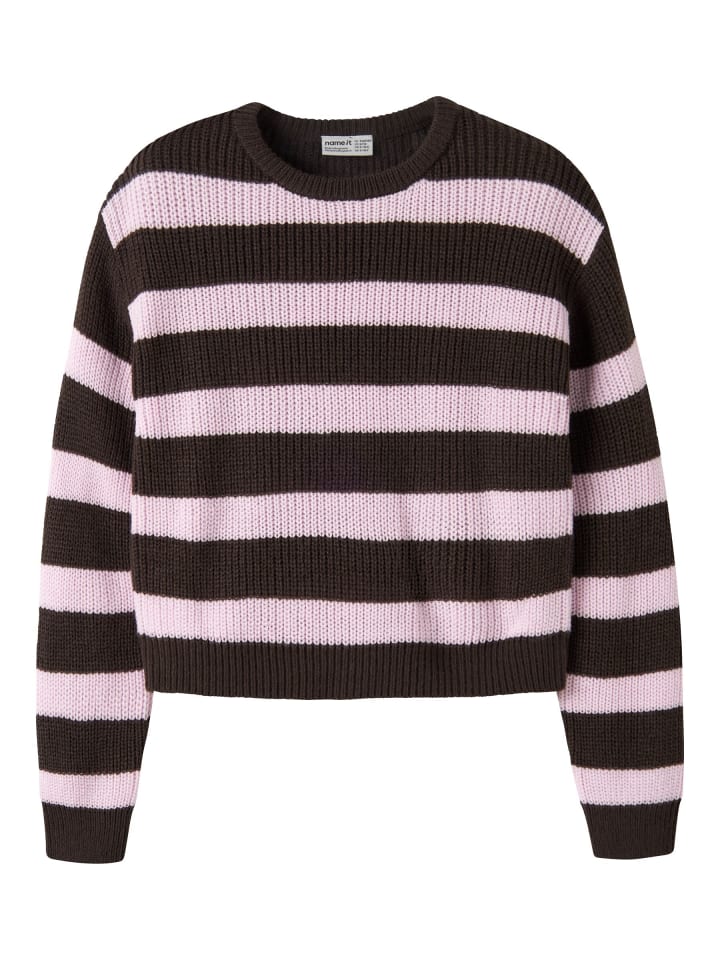 Strickpullover in Seal Brown1