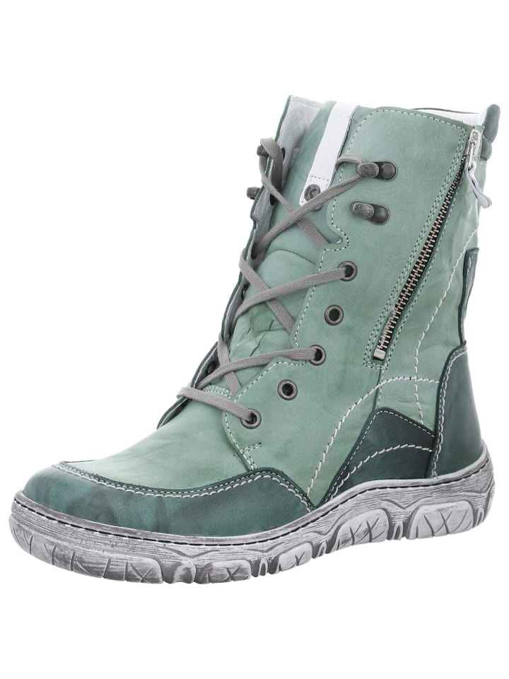 Stiefelette in grün