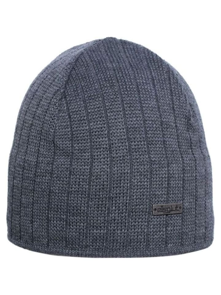 Strickmütze in grau