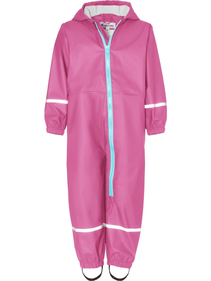 Regen-Overall in Pink