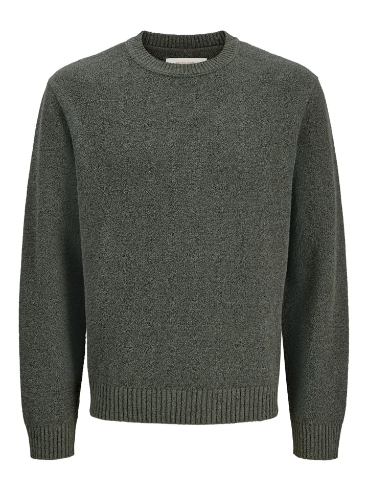 Strickpullover in Olive Night