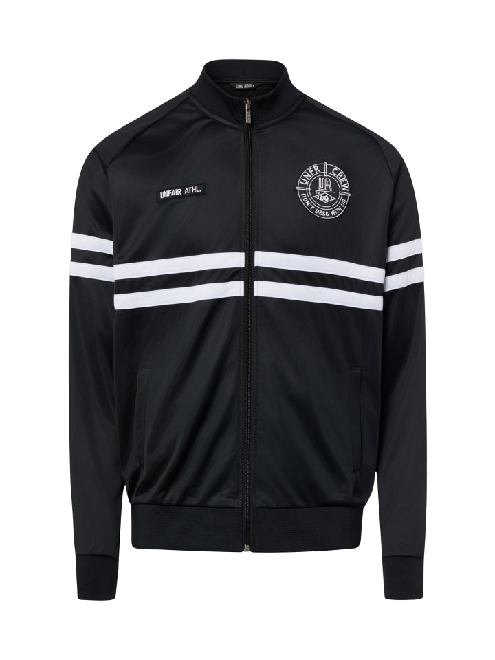 Sweatjacke in schwarz - 0002