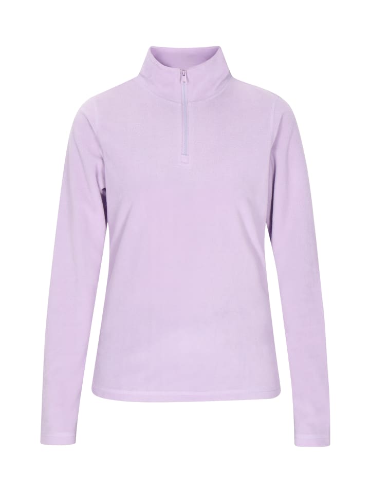 Women Fleece Pullover in Hellviolett