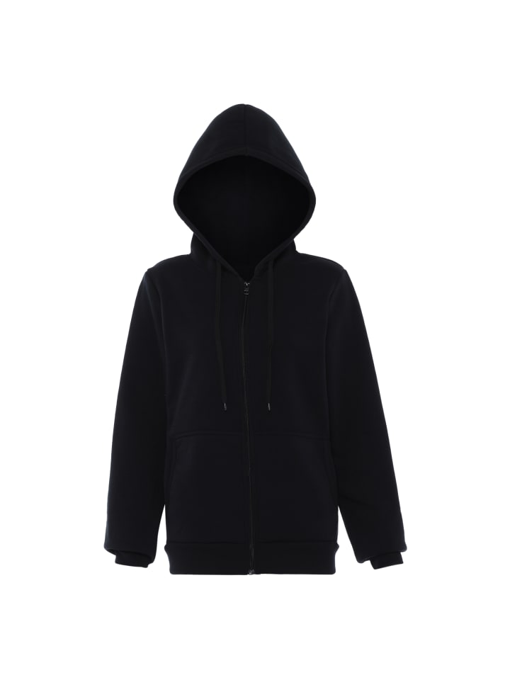Damen Kapuzenjacke in Schwarz