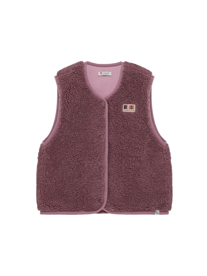 Weste in Crushed Berry