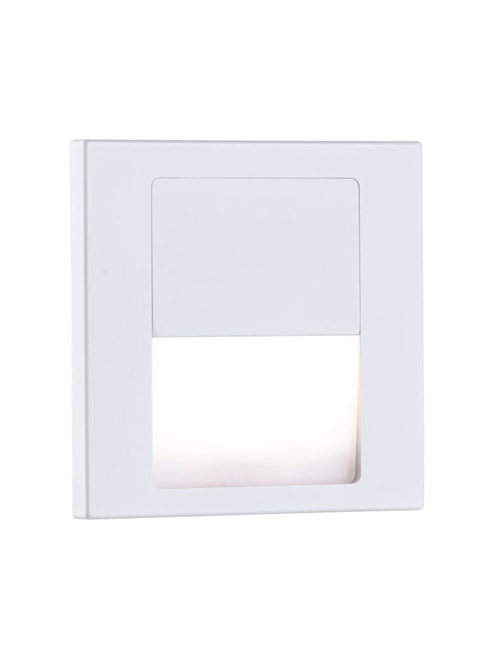 Wand EBL Set Tsaro eckig 1x1W 230V LED Weiss
