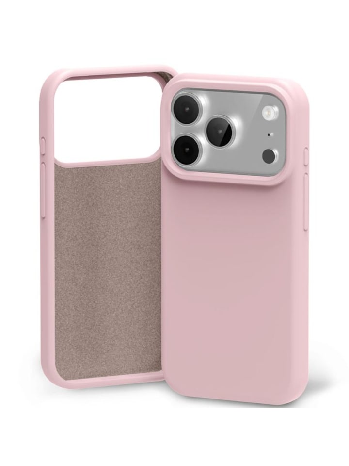 Mercury Silicone Kompatibel mit  iPhone 18 Pro Max / 17 Pro in Rosa