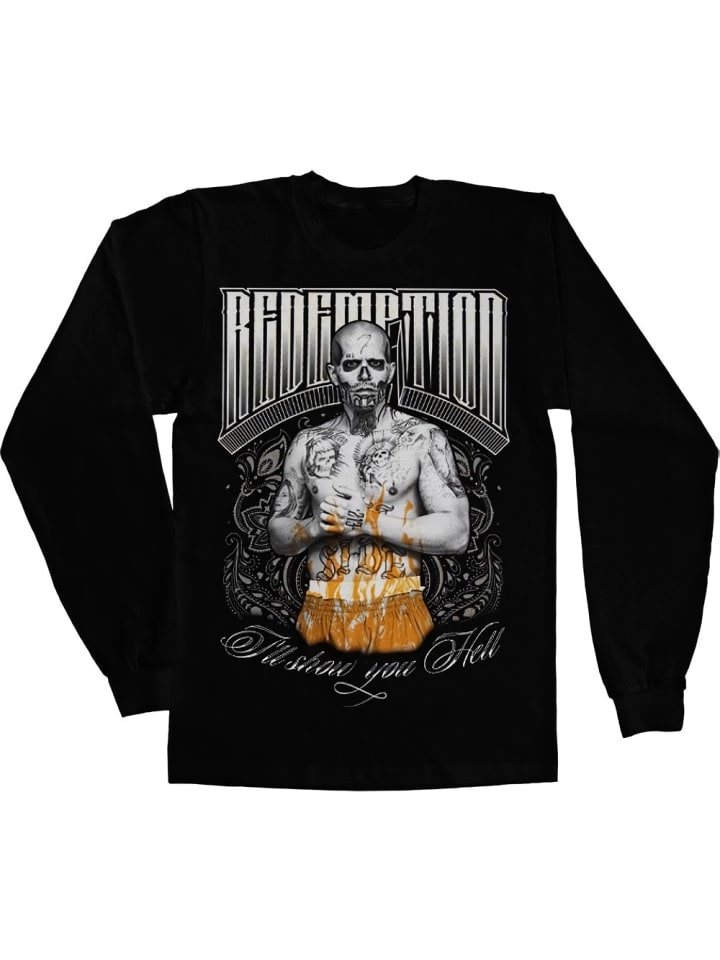 Longsleeve in Schwarz
