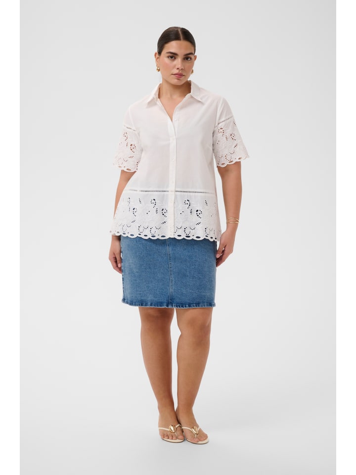 Kurzarmhemd KCtrudi Regular fit in Chalk
