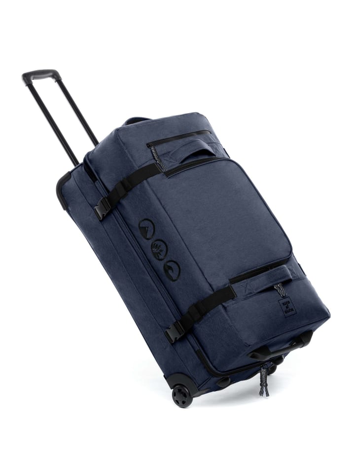 Reisetasche Reisetasche mit Rollen groß | Duffle 80 cm XXL 140L in blau