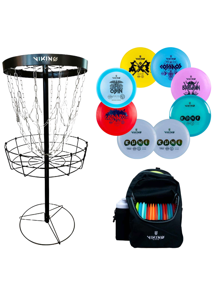 Challenger Discgolf Bundle in Schwarz 26x24x22cm