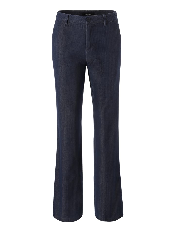 Straight-Jeans in dunkel blau