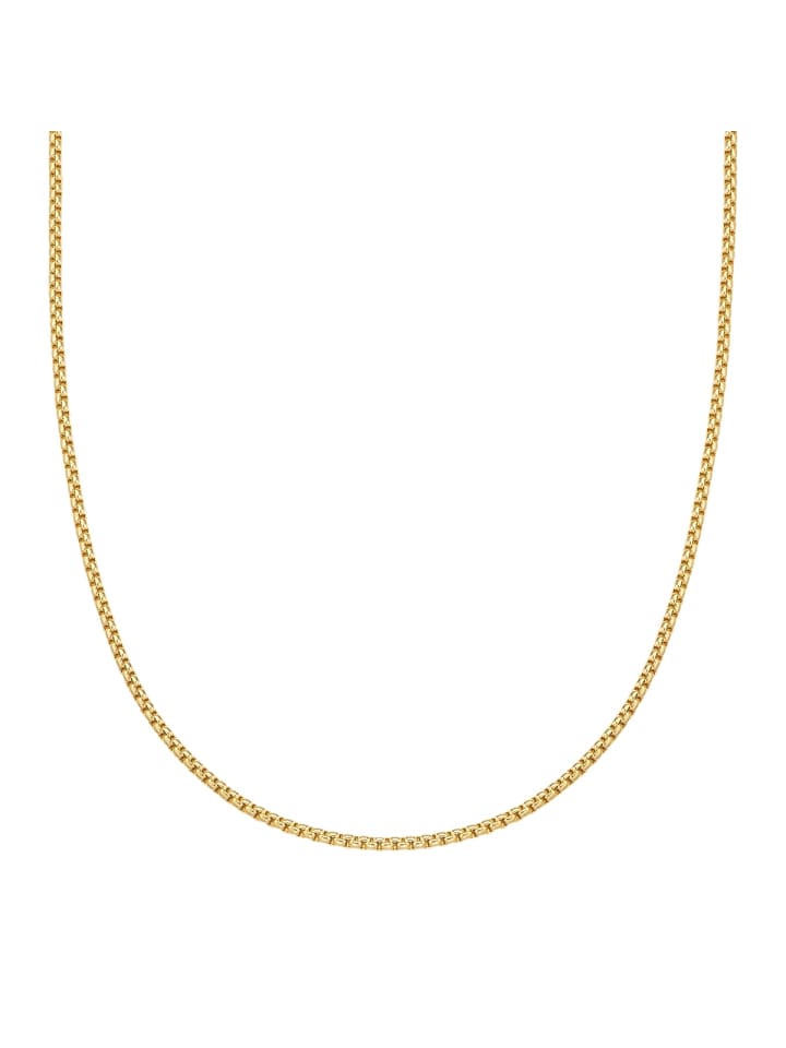 Kette aus Messing in gelbgold