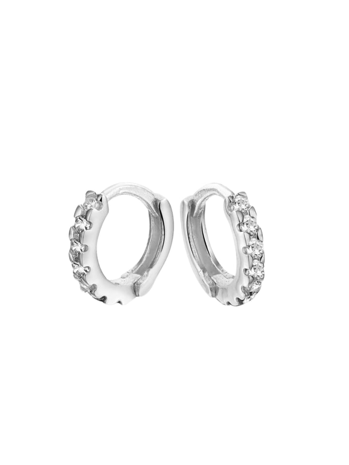 925 Silber Ohrringe Rund