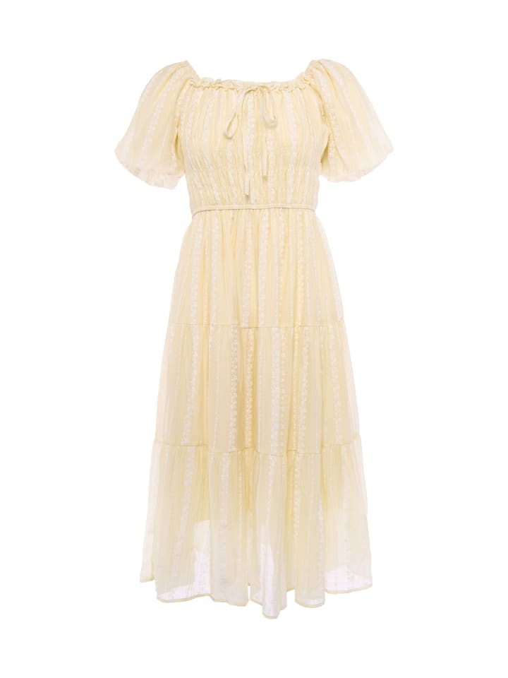 Women Dress in Yellow