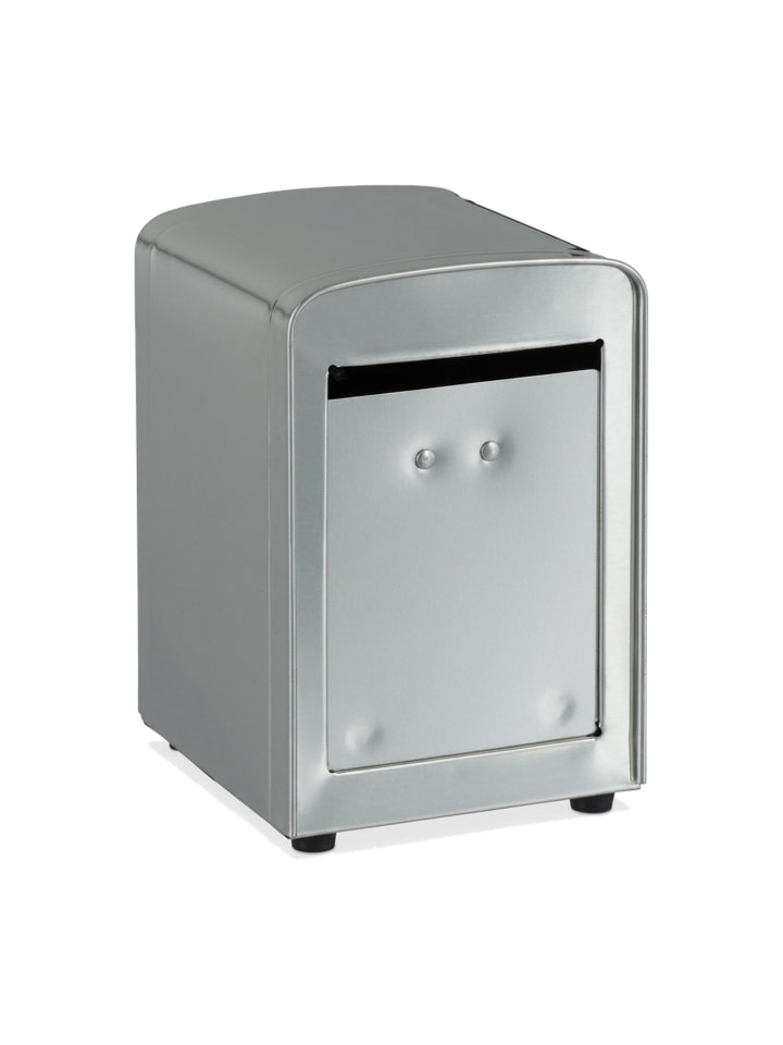 Serviettenspender in Silber