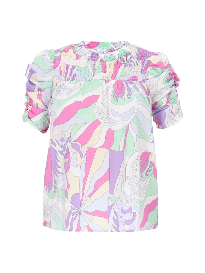 Women Blouse in multicolor purple