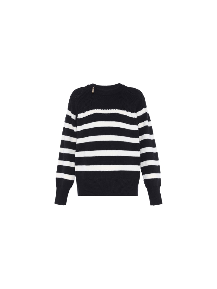Damen Strickpullover in SCHWARZ