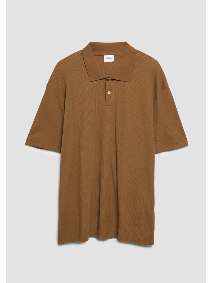 Polo-Shirt in 8919_braun