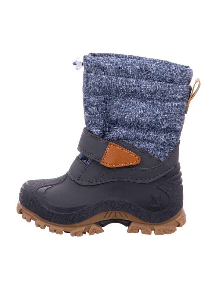 Winterstiefel in Blau
