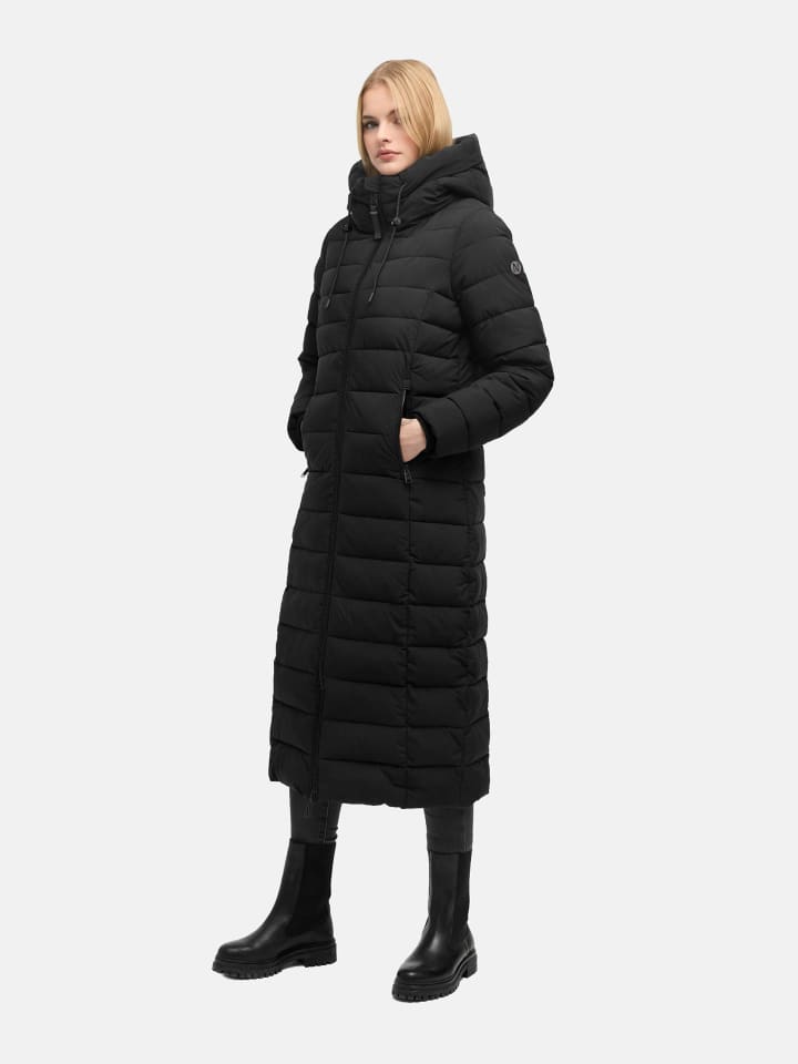 Wintermantel Vanillawolke 14 in Black
