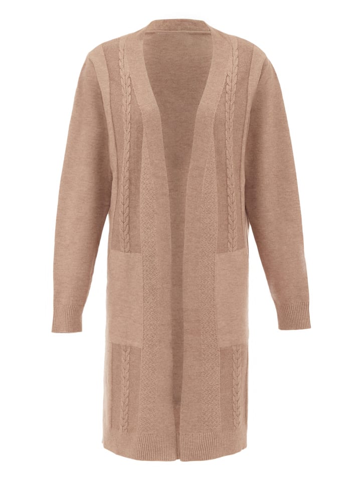 Women Cardigan in Kamel
