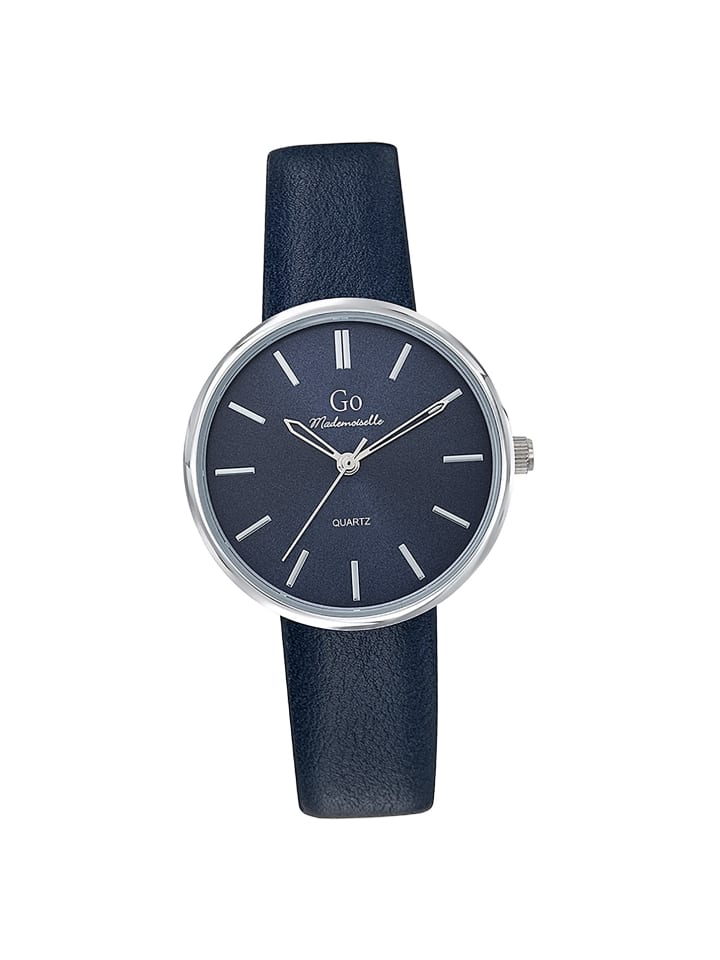 Armbanduhr-Analog dunkelblau mittel (ca. 34mm) Girl Only Mademoiselle