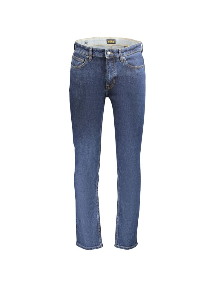 Blau Baumwolle Herren Jeans