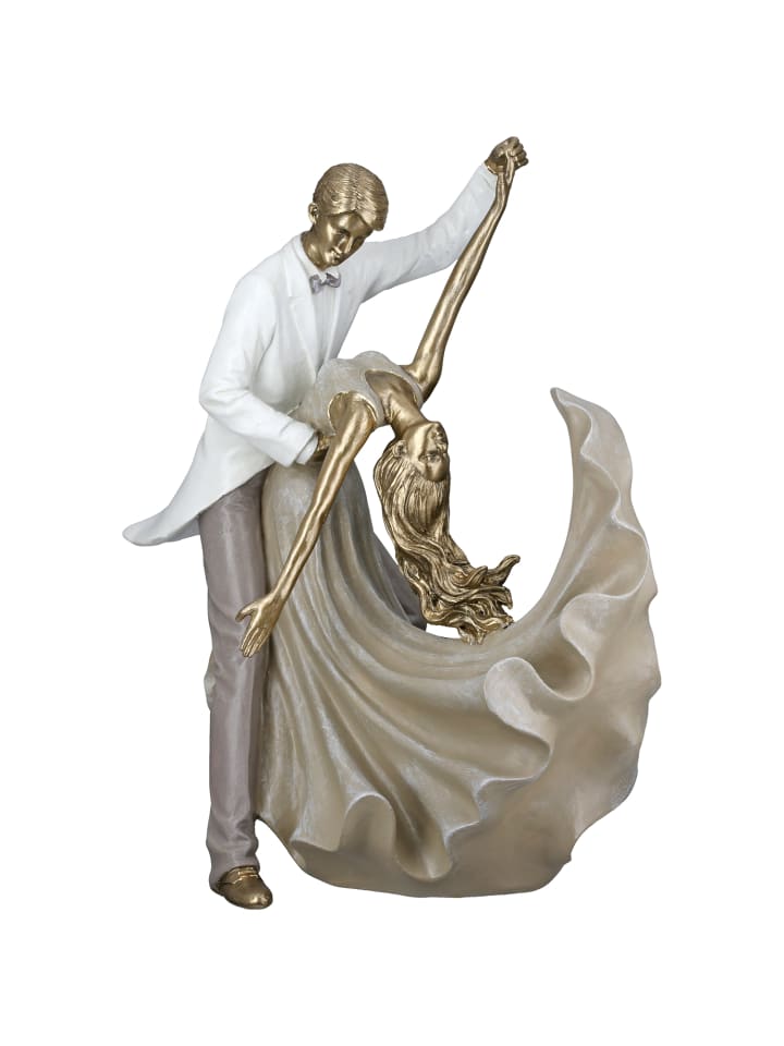 Figur Salsa goldfarben - (H) 28 cm