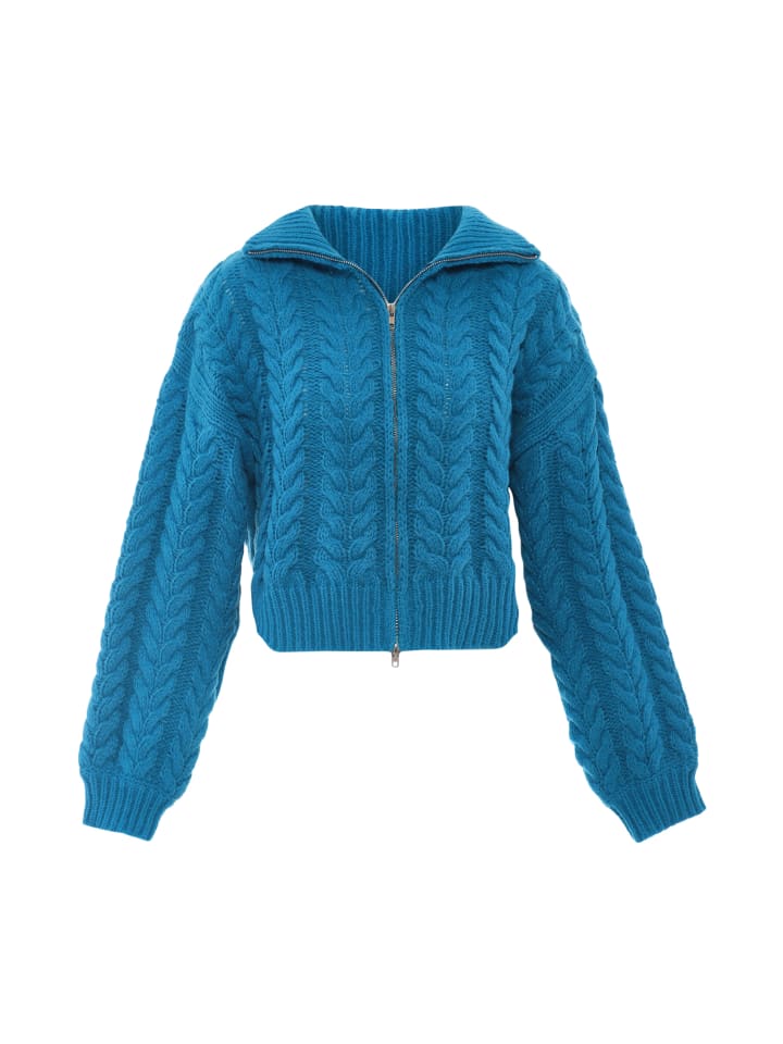 Damen Strickjacke in TÜRKIS