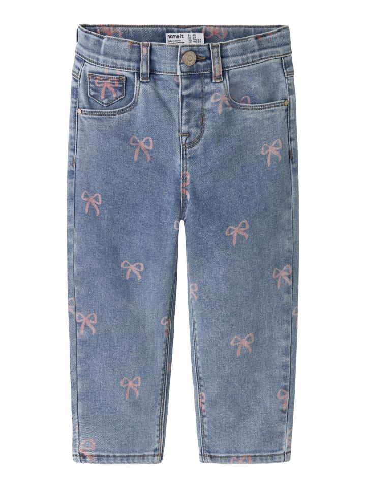 Jeans in Medium Blue Denim2