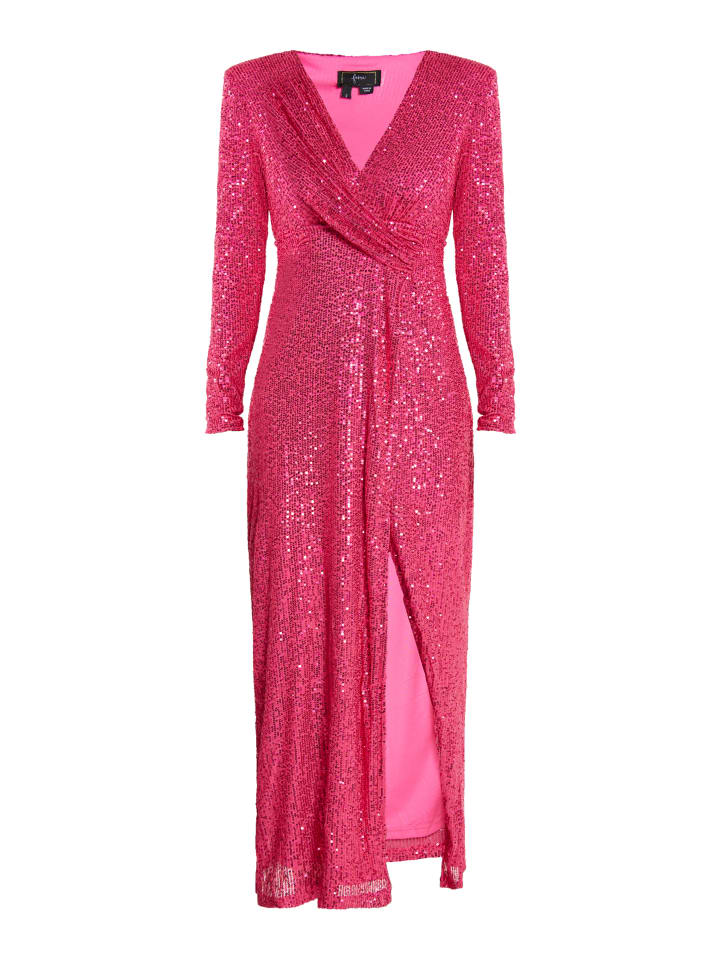 Damen Paillettenkleid in Pink