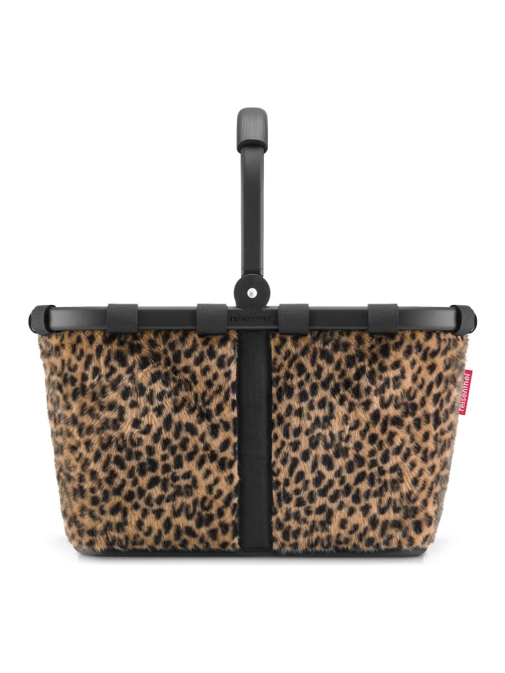 Shopper Tasche 48 cm leo fake fur