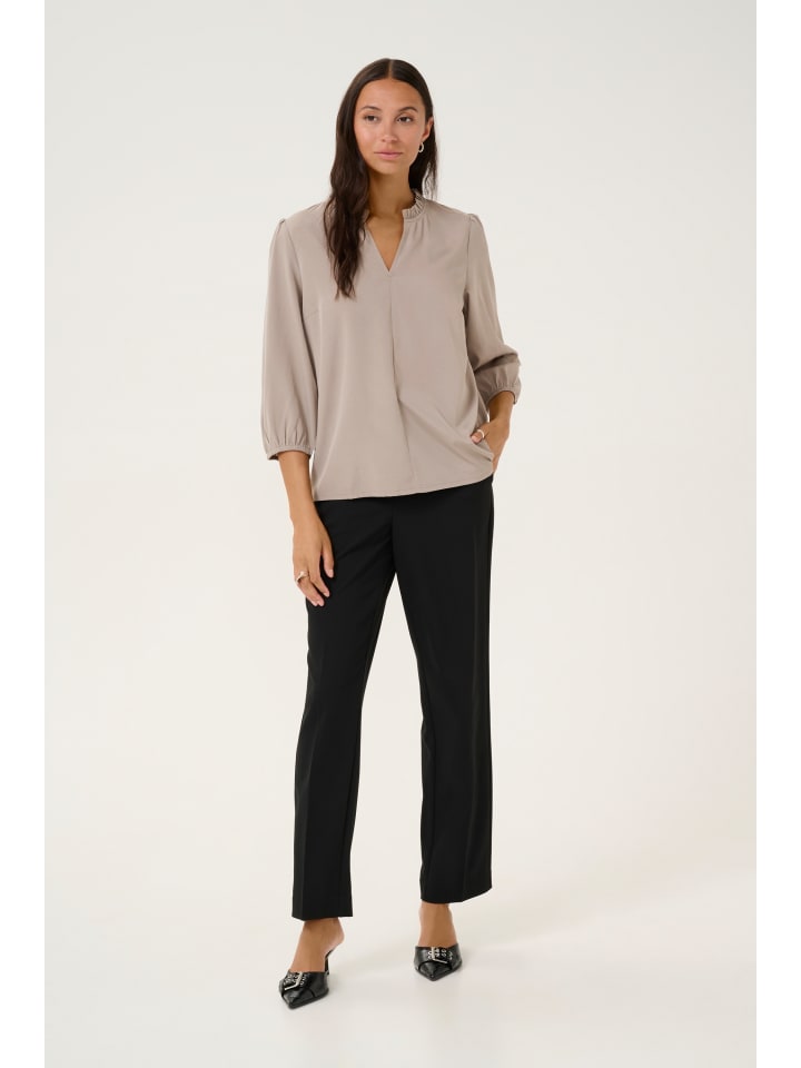 Langarm-Bluse KAkatja Regular fit in Steeple Gray