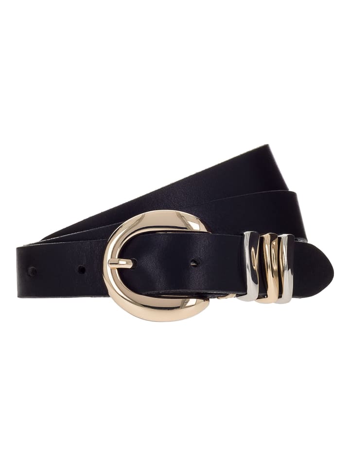 Gürtel Leder black